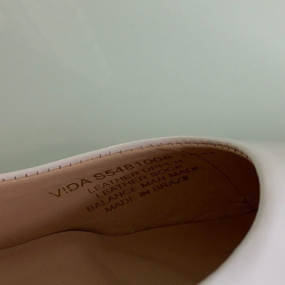 Kate spade VIDA white patent leather pump heel size 7.5 M NWOT - Picture 11 of 13